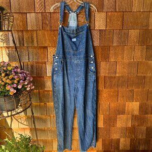 Vintage Levi's Denim Overalls - "Two Horse Brand" Classic Fit - Large